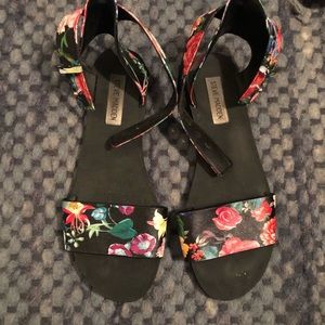 Floral sandals